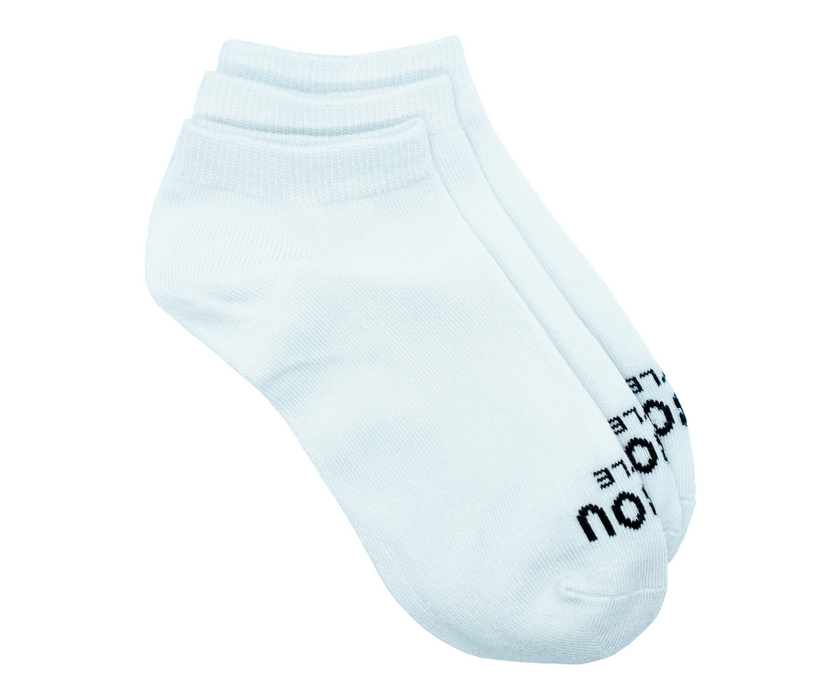 Trio de chaussettes sports en fibres de bambou (3 paires)