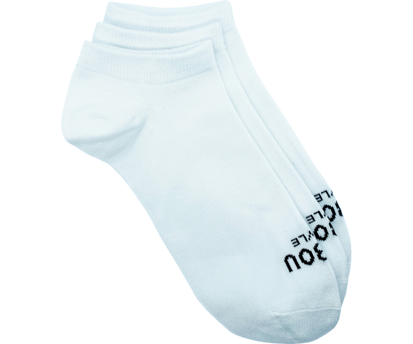 Trio de chaussettes sports en fibres de bambou (3 paires)