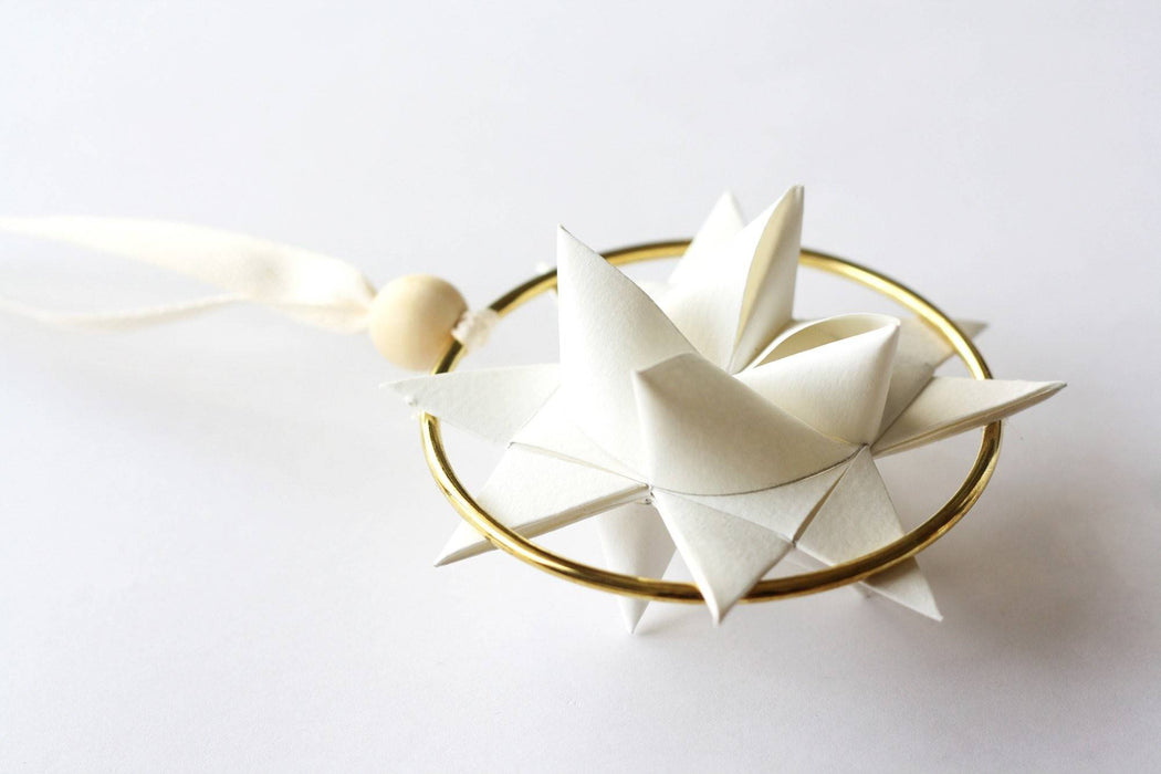 Bijou de sapin - étoile 3d