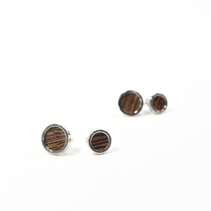 Boucles rondes en wenge