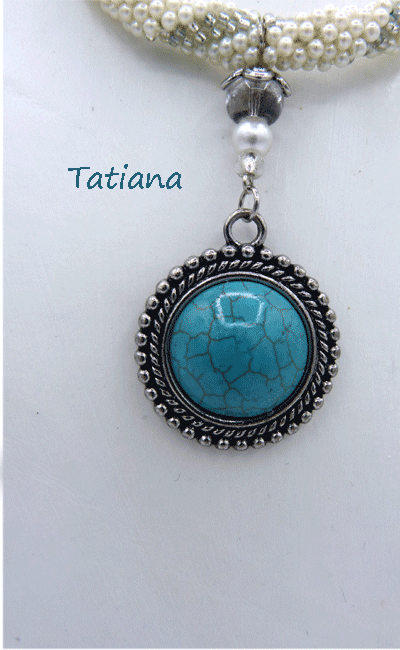 Collier de perles tatiana