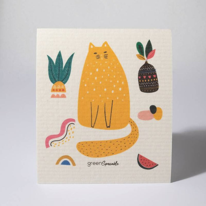 Essuie-tout réutilisables - chats mexicains (x3)