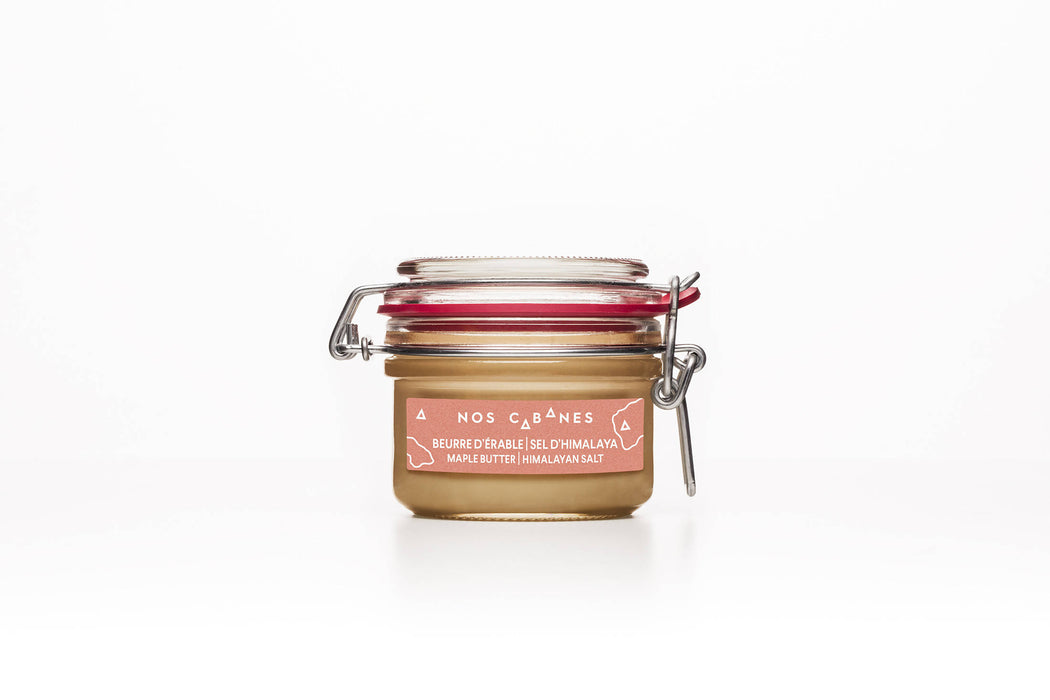 Beurre d'érable pur nos cabanes au sel d'himalaya