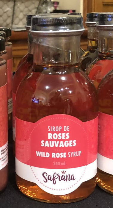 Sirop de roses sauvages