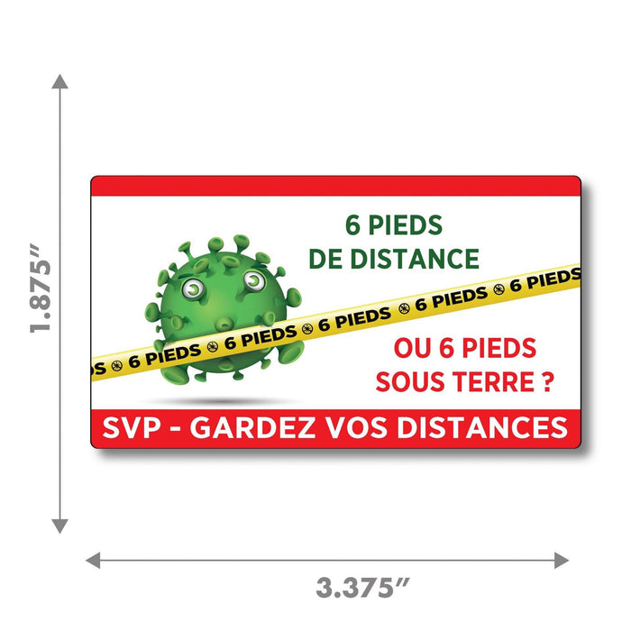 Badge distanciation sociale
