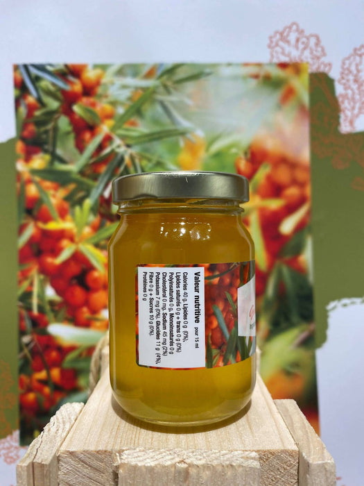 Gelée vin d'érable et argousier