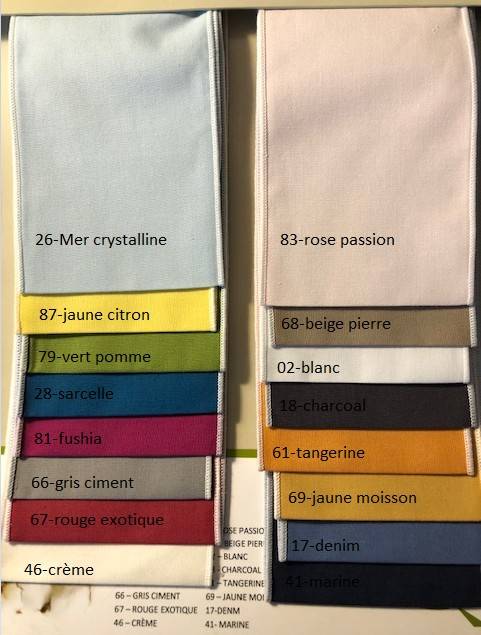 Draps percale poly - coton ( 200 fils )