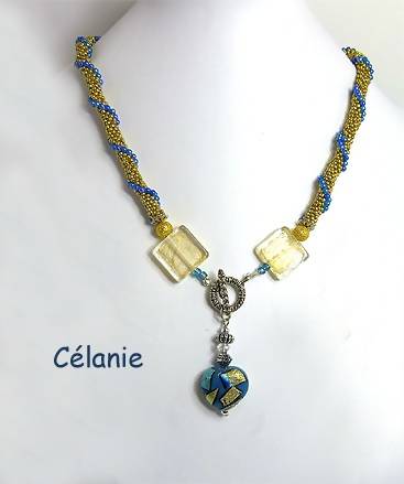 Collier de perles célanie