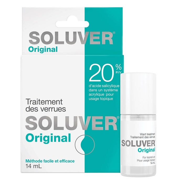 Soluver traitement des verrues 14ml