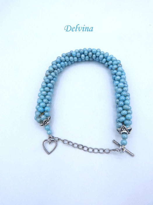Bracelet de perles delvina