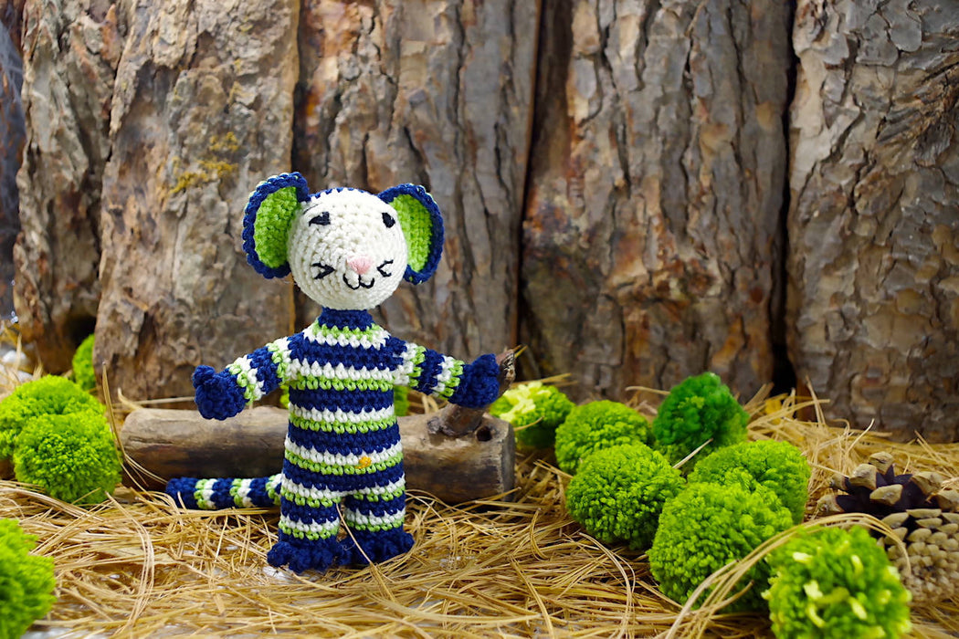 Souris, toutou fait à la main