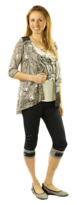 Veste naturelle le blanc mouton