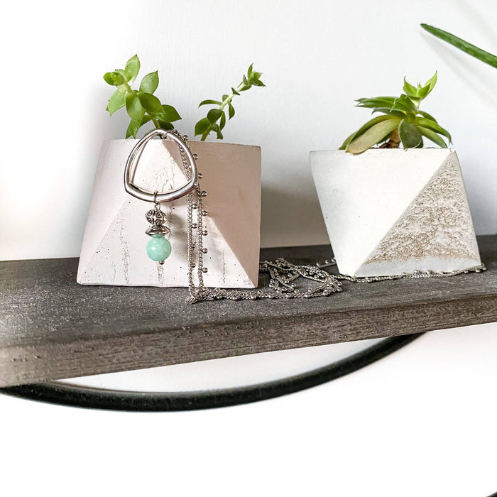 Sautoir « jade »