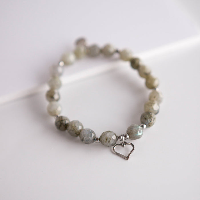 Bracelet young heart * stainless steel
