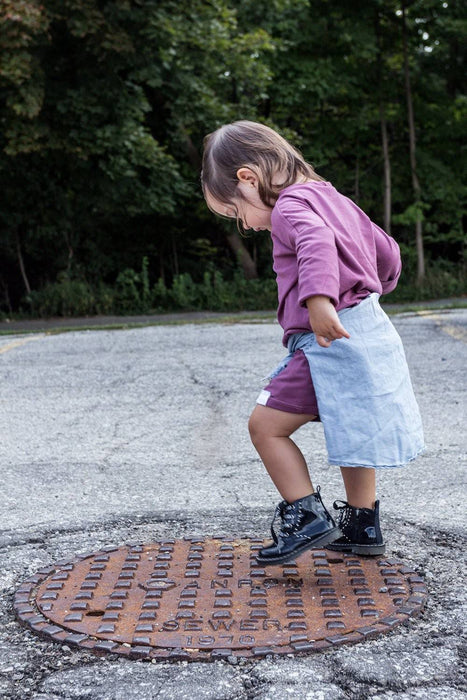 Grow with me shirt | black *lyocell