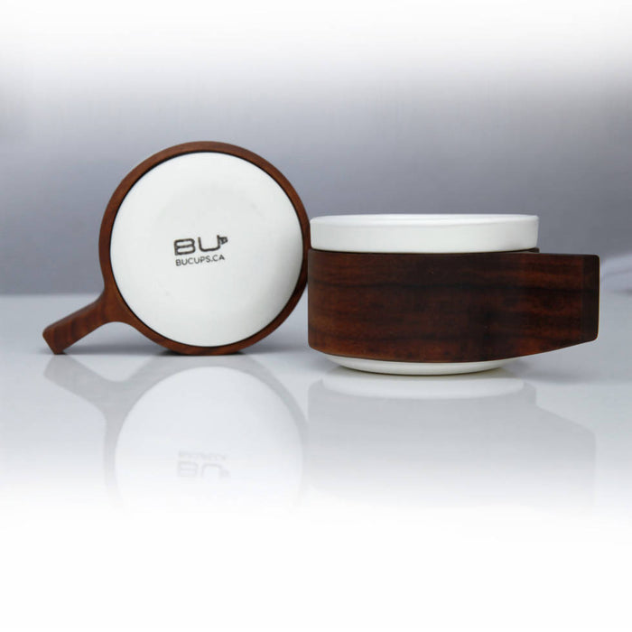 Tasse à café cappuccino en bois bu