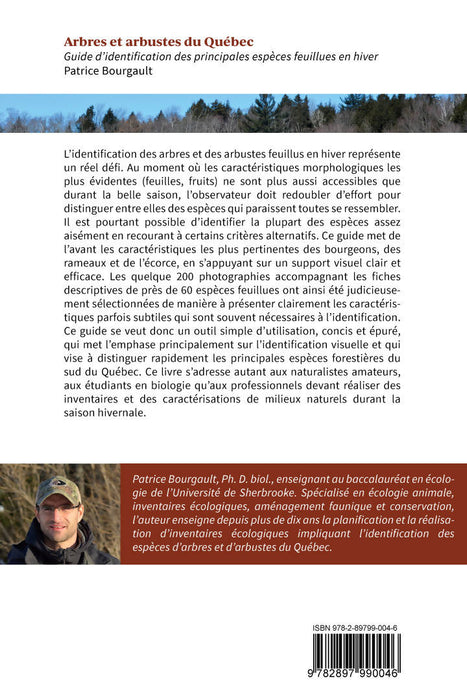 Arbres et arbustes du québec : guide d'identification des principales espèces feuillues en hiver