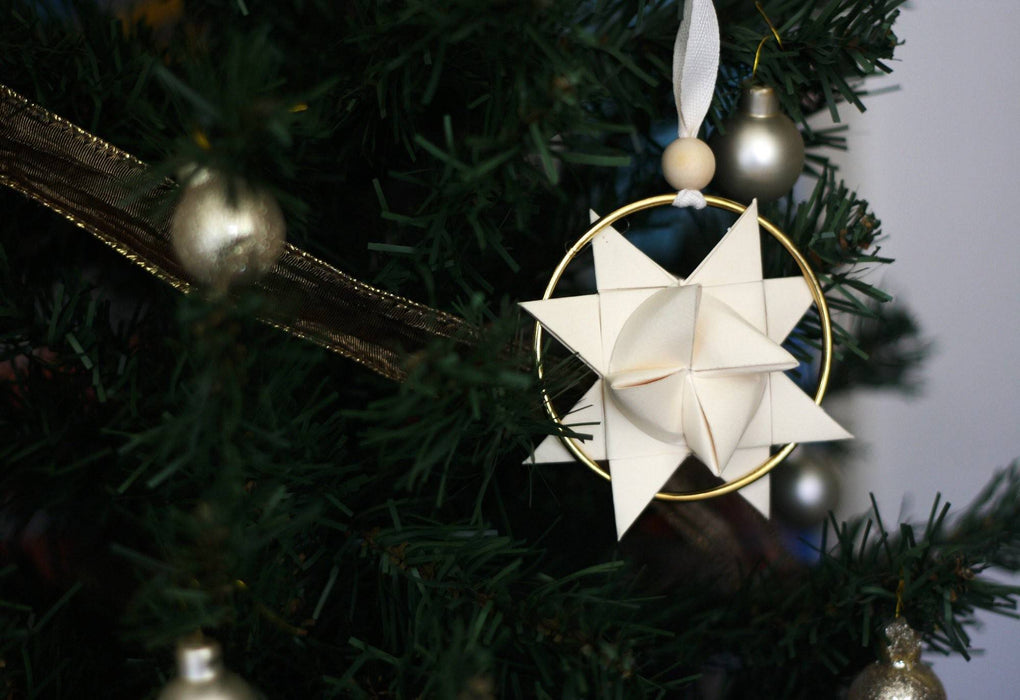 Bijou de sapin - étoile 3d