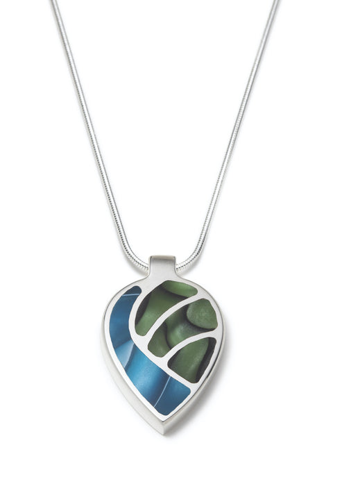 Collier réversible argent joaillier montreal quebec