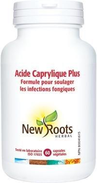 Acide Caprylique Plus -New Roots Herbal -Gagné en Santé