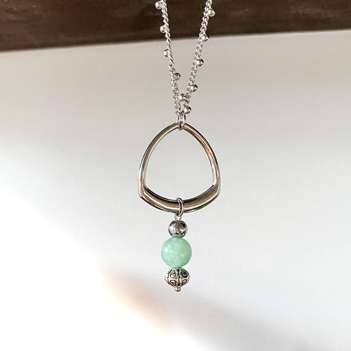 Sautoir « jade »