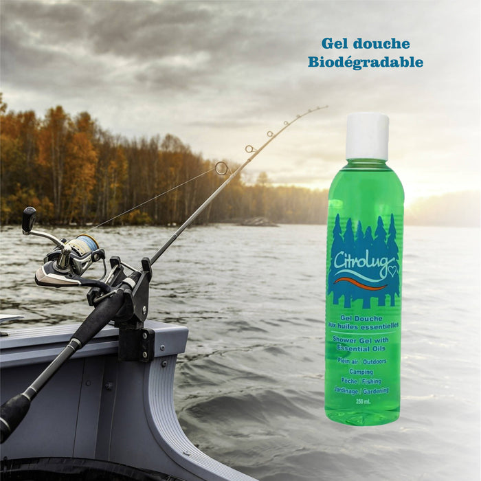Gel douche aux huiles essentielles