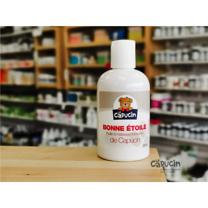 Huile à massage relaxante "bonne étoile" de capucin