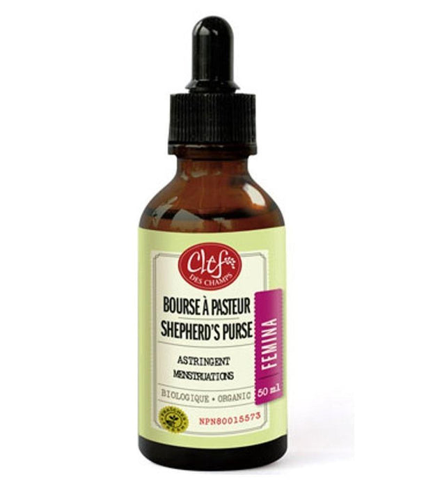 Bourse à pasteur - Teinture -Clef des champs -Gagné en Santé