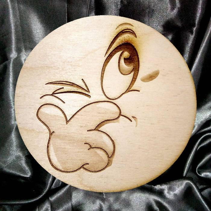 Ensemble de sous-verres émoticône