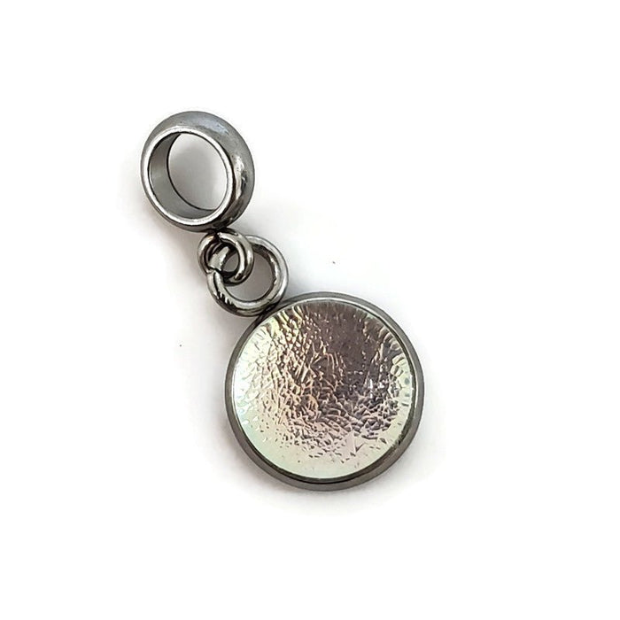 Breloque permanente pour bracelet - verre neuf - plusieurs couleurs - Bijoux Le fil d'Ariane