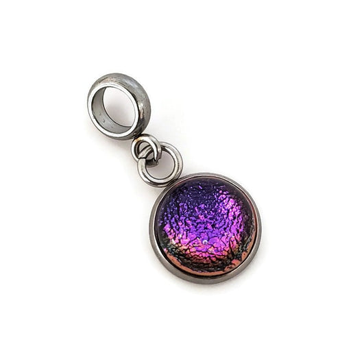 Breloque permanente pour bracelet - verre neuf - plusieurs couleurs - Bijoux Le fil d'Ariane