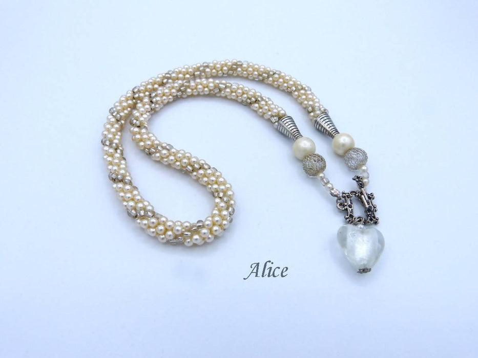 Collier de perle alice