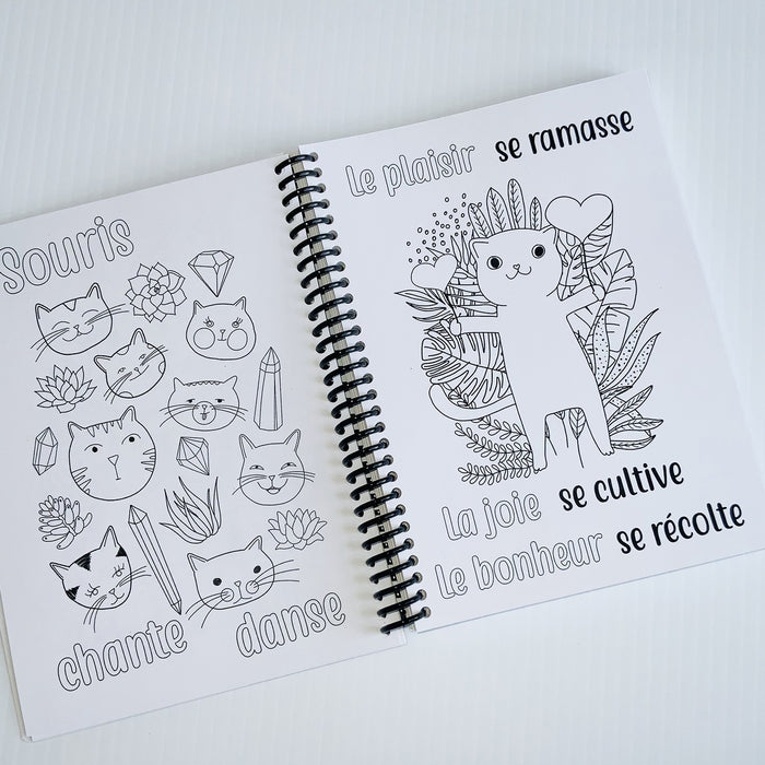 Cahier à spirale sois toi-même