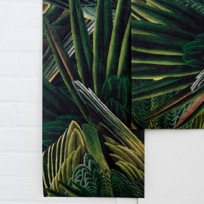 CAROLINA PARAKEETS WALLPAPER - PAPIER PEINT CAROLINA PARAKEETS walldecor-wallmurals WYNIL   