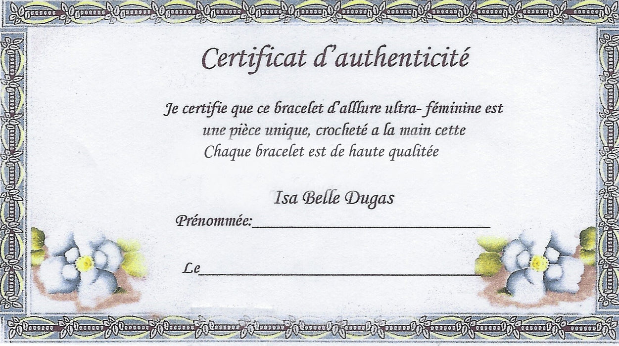 Bracelet de perles georgiana