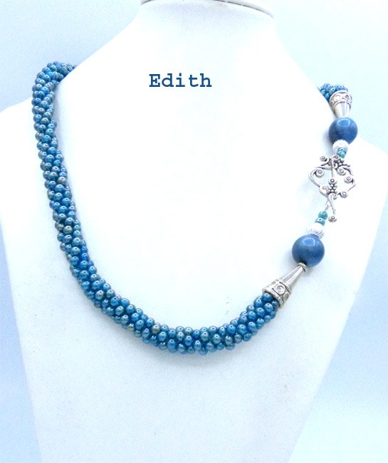 Collier de perles edith