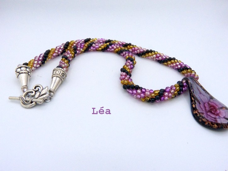 Collier de perles léa
