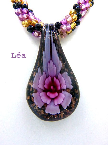 Collier de perles léa