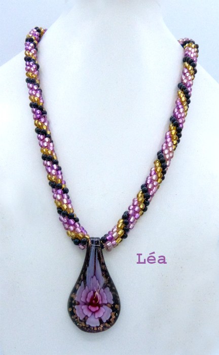 Collier de perles léa