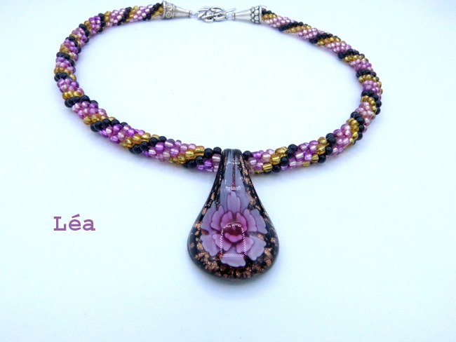 Collier de perles léa