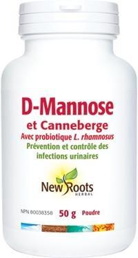 D-Mannose & Canneberge -New Roots Herbal -Gagné en Santé