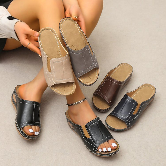 Chaussures compensées sandales femmes