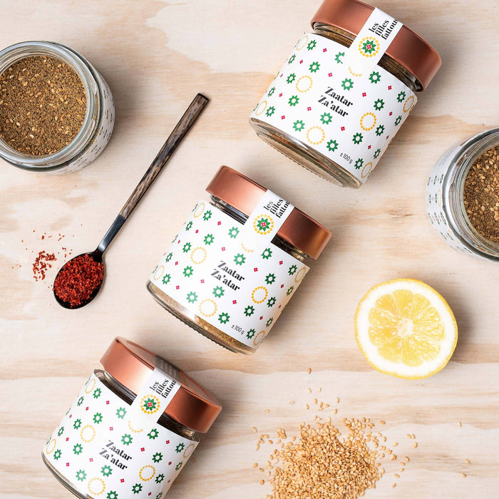 Duo mélasse de genade et zaatar