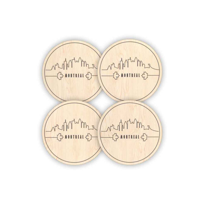 Set dessous de verre - montréal