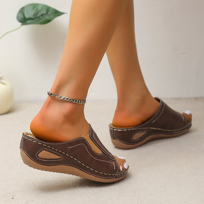 Chaussures compensées sandales femmes