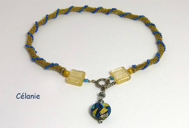 Collier de perles célanie