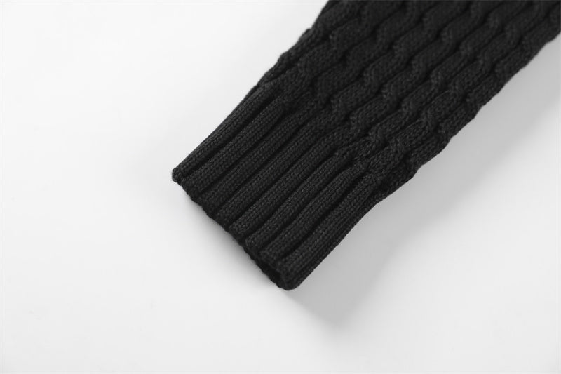 Pull tricoté en coton doux pour hommes