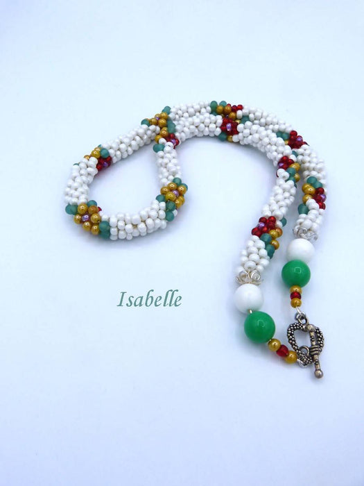 Collier de perles isabelle