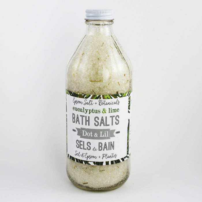 eucalyptus lime bath salt soak