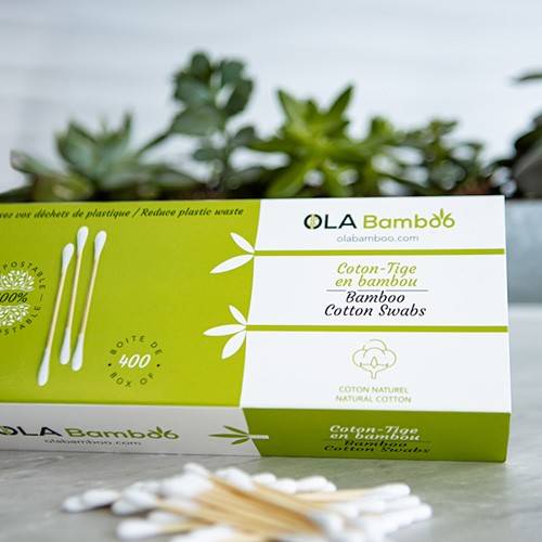 Coton-tige en bambou
